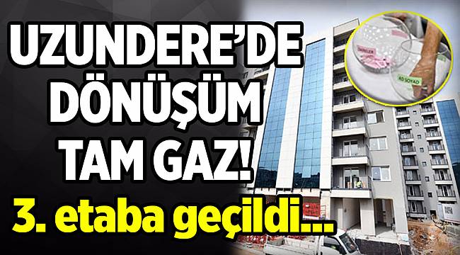 İzmir Uzundere&#039;de kentsel dönüşüm