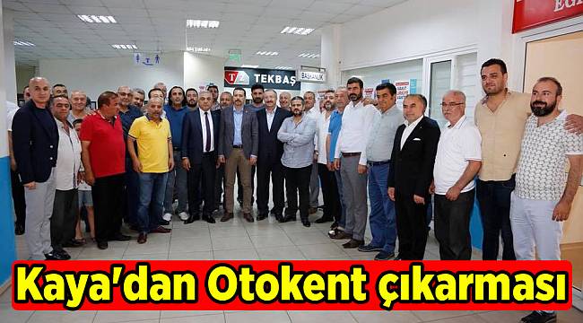 Kaya'dan Otokent çıkarması