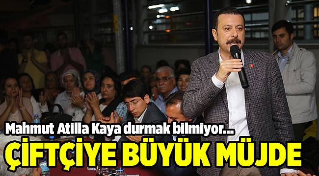 Menderes'e tarım OSB müjdesi