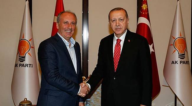 Muharrem İnce, Cumhurbaşkanı Erdoğan'ı tebrik etti