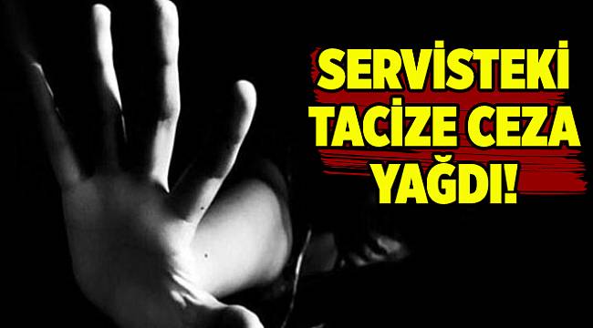 Okul servisindeki cinsel istismara 25 yıl ceza