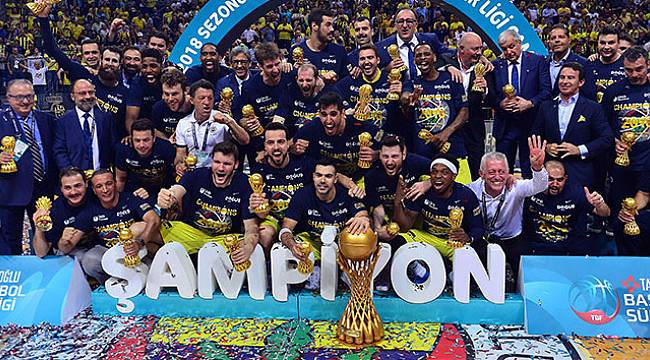 Potada şampiyon FENERBAHÇE
