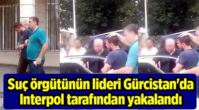 Suç örgütünün lideri Gürcistan'da Interpol tarafından yakalandı