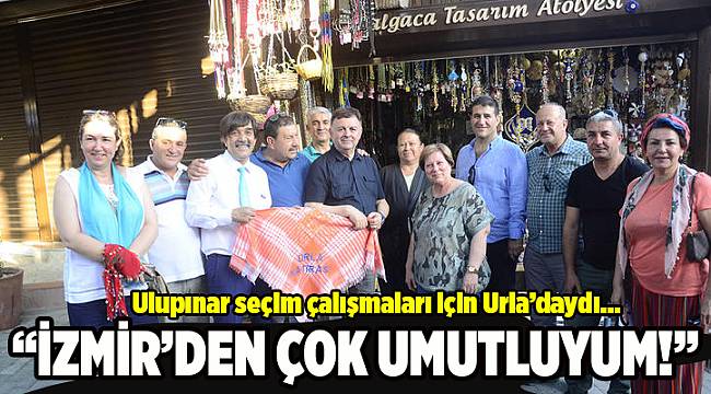 Ulupınar: İzmir'den çok umutluyum