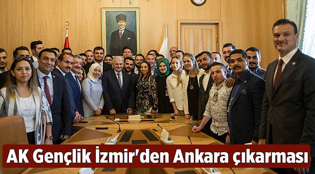 AK Gençlik İzmir'den Ankara çıkarması