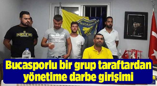 Bucasporlu bir grup taraftardan yönetime darbe girişimi