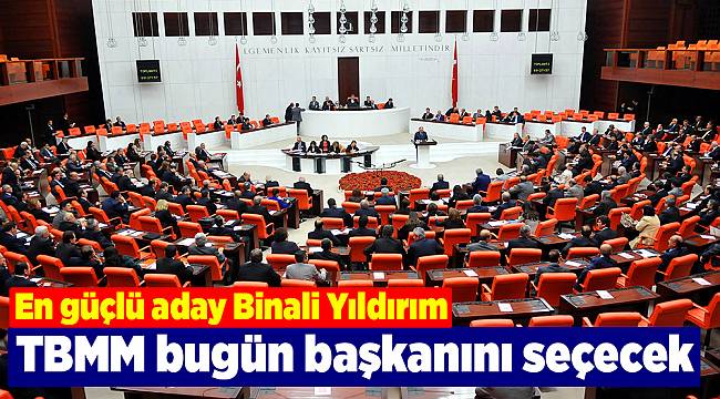 Bugün TBMM başkanlık seçimi yapılacak