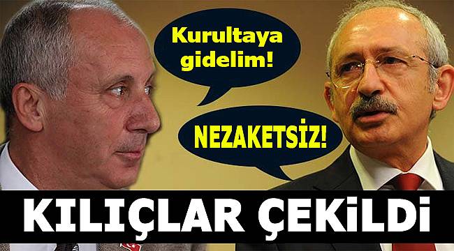 CHP’de kılıçlar çekildi!