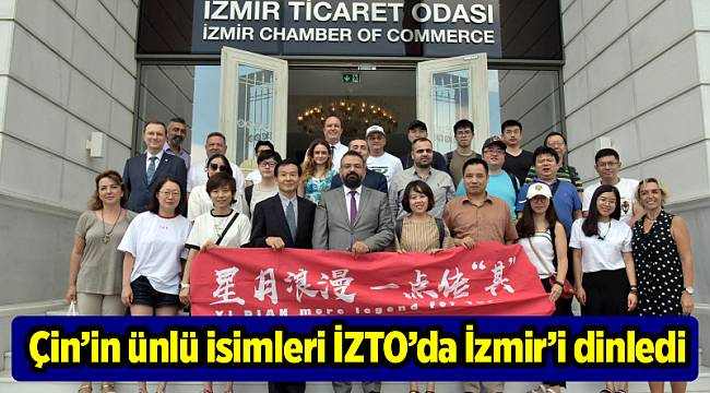 Çin'in ünlü isimleri İZTO'da İzmir'i dinledi