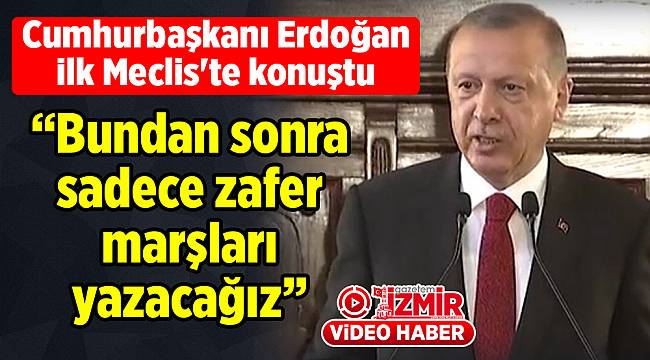 Cumhurbaşkanı Erdoğan 1. Meclis&#039;te