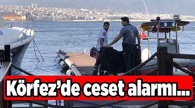 Denizde erkek cesedi