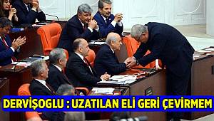 İYİ Partili Dervişoğlu: Uzatılan eli geri çeviremezsiniz