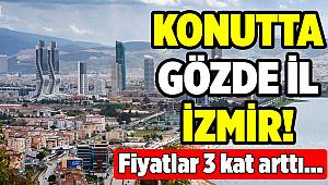 İzmir'de konut fiyatları İstanbul'a göre 3 kat fazlalaştı..