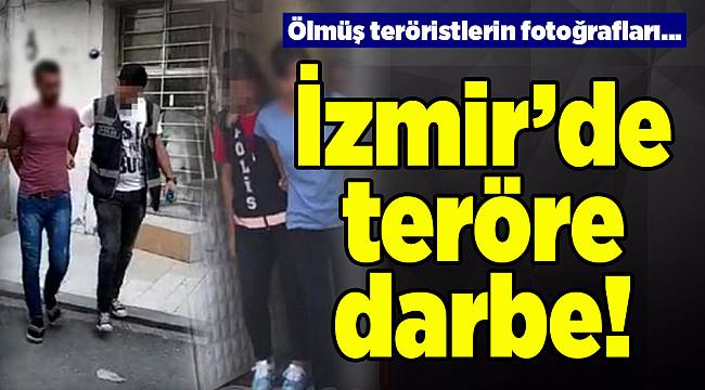 İzmir'de terör operasyonu