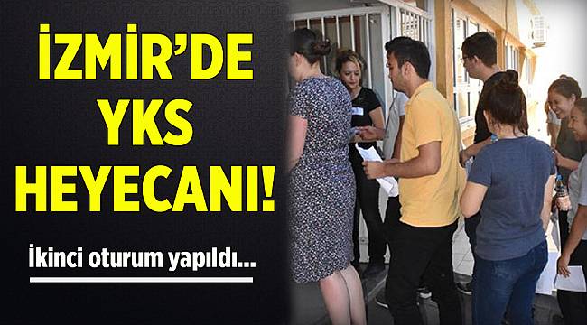 İzmirli öğrencilerin sınav telaşı