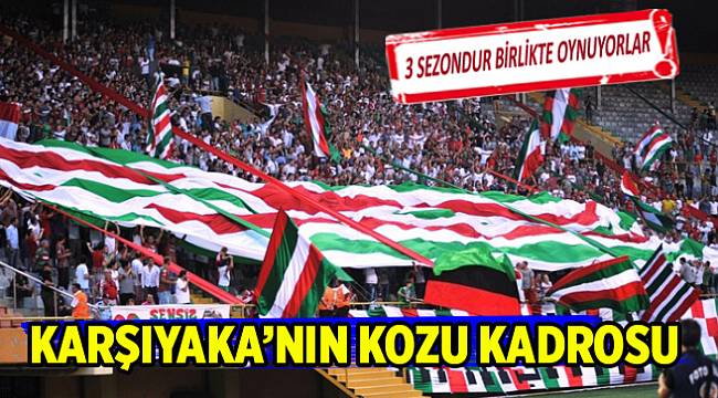 Karşıyaka&#039;nın kozu kadrosu
