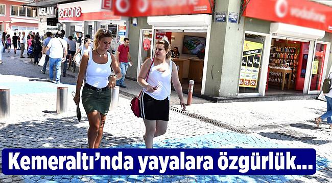 Kemeraltı'nda yeni dönem başladı