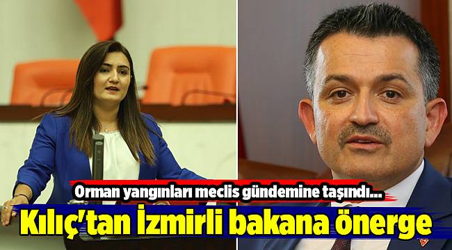 Kılıç&#039;tan İzmirli bakana önerge