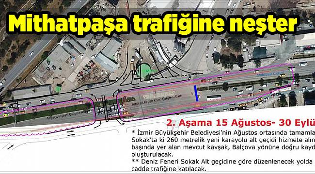 Mithatpaşa trafiğine neşter
