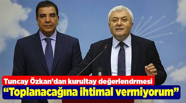 Özkan: Delege evet derse boynumuz kıldan ince
