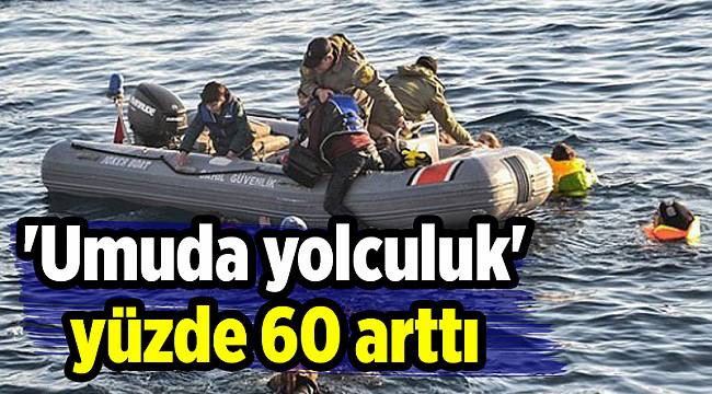 'Umuda yolculuk' yüzde 60 arttı