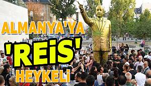 Almanya'da Recep Tayyip Erdoğan'ın heykeli dikildi