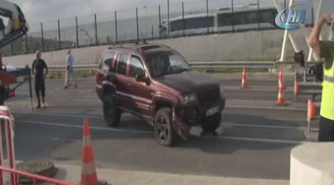 Avrasya Tüneli'nde kaza