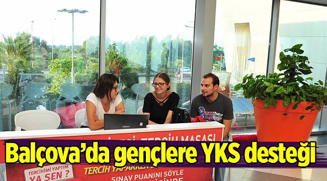 Balçova’da gençlere YKS desteği