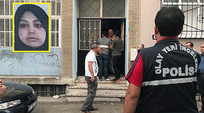 Elleri bağlı, boğazı plastik kelepçeyle...