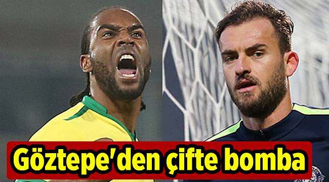 Göztepe'den çifte bomba