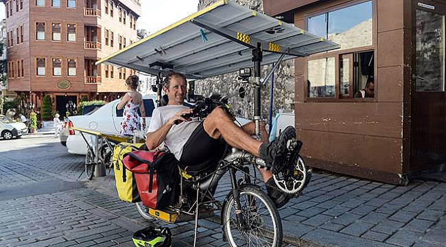 Güneş enerjisiyle dünya turu !