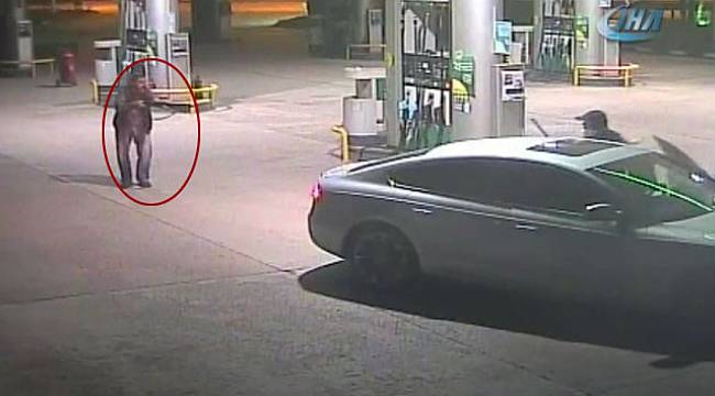 Hırsızları kurşun yağmuruna tuttu