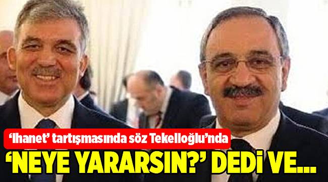'İhanet' tartışmasına Gül’ün eniştesinden sert yanıt