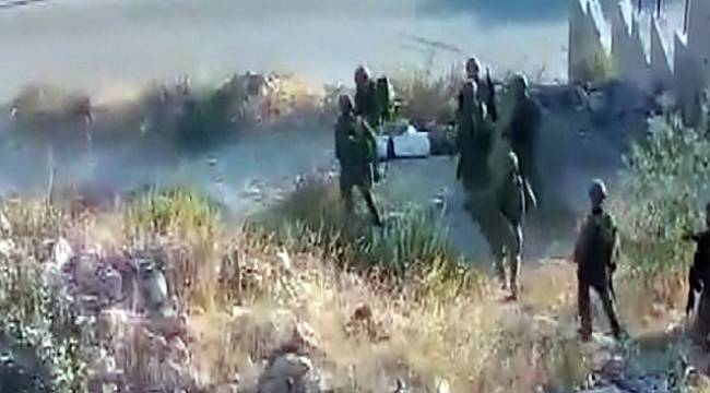 İsrail askerlerinden insanlık dışı gözaltı