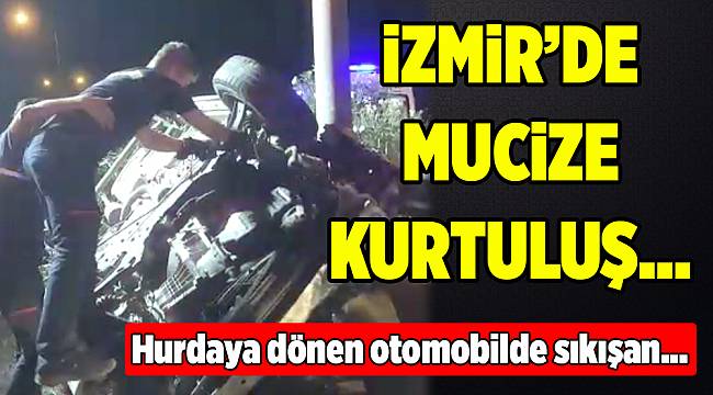 İzmir'de feci kaza