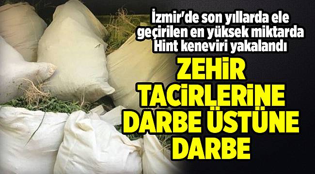 İzmir'de uyuşturucu operasyonları