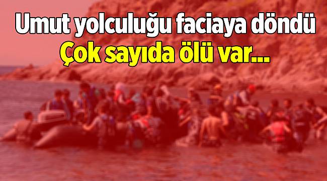 Kaçmaya çalışan göçmenlerin botu battı: 9 ölü