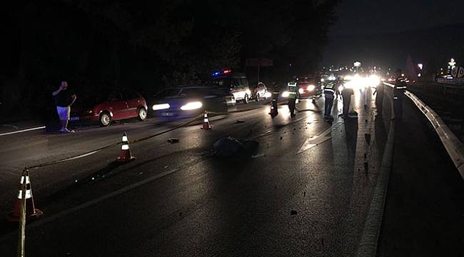 Karşıdan karşıya geçmek isterken hayatını kaybetti!!