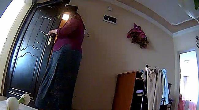 Kiracısının evine hırsızlık için girdi