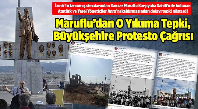 Maruflu'dan O Yıkıma Tepki, Büyükşehire Protesto Çağrısı