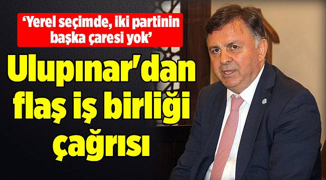 Ulupınar'dan flaş iş birliği çağrısı
