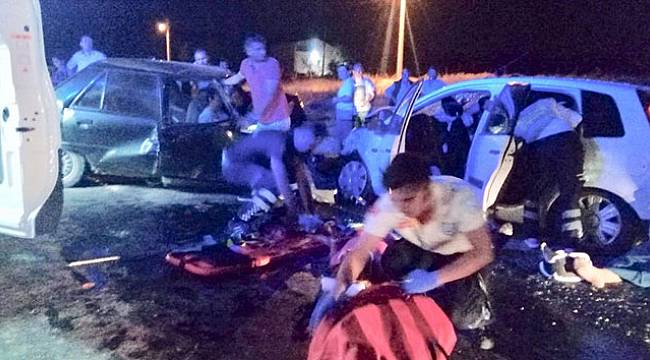 Uşak’ta trafik kazası: 2 ölü, 6 yaralı