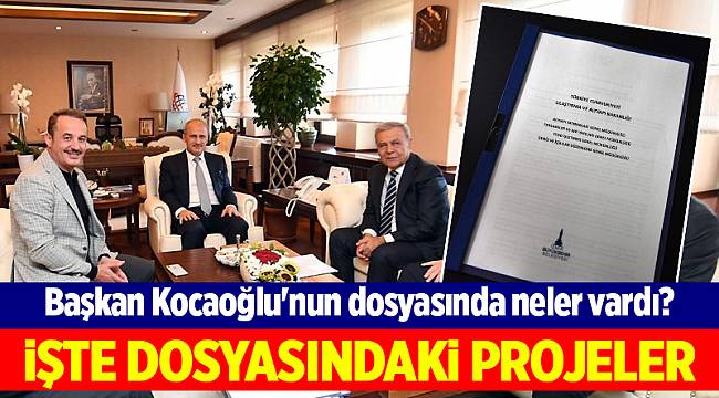 Başkan Kocaoğlu'nun dosyasında neler vardı?