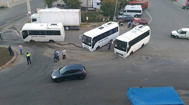 Bir anda tüm araçlar hareketsiz kaldı!