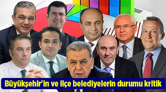 Büyükşehir'in ve ilçe belediyelerin durumu kritik