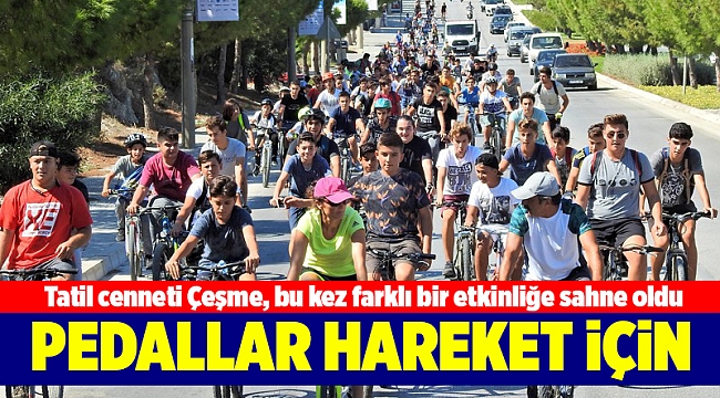 Çeşme&#039;de renkli etkinlik
