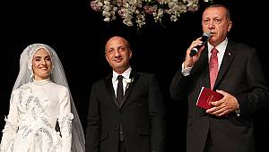 Erdoğan, AK Parti Ankara Milletvekili Ali İhsan Arslan’ın nikah şahidi oldu