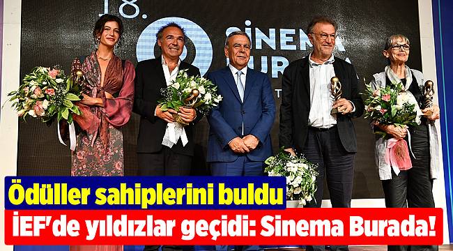 İEF'de yıldızlar geçidi: Sinema Burada!