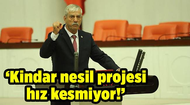 ‘Kindar nesil projesi hız kesmiyor!’