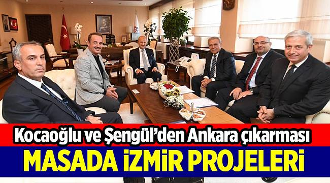 Kocaoğlu ve Şengül'ün Ankara'da yaptığı görüşme sona erdi